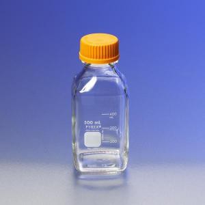PYREX® Square Graduated Media Bottles