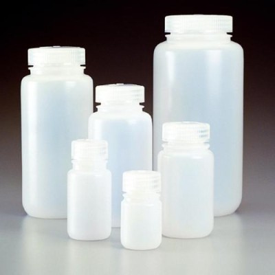 Disposable HDPE Wide-Mouth Sample Bottles
