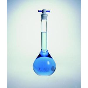 KIMAX® Class A Volumetric Flasks with Color-Coded PTFE Stopper