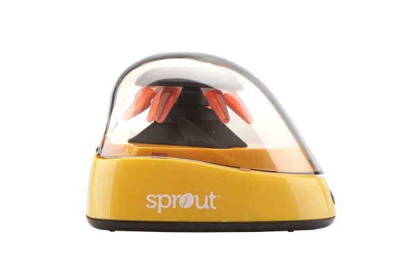 Sprout® Mini-Centrifuge 100-240VAC, 50/60Hz Universal Plug, Yellow