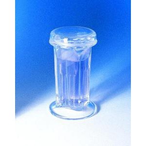 5/10-Slide Coplin Staining Jar with Glass Cover