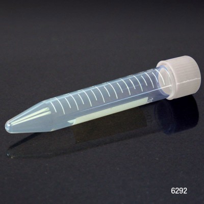 Centrifuge Tube, 10mL, with PP Screw Cap, PP, Printed Graduations