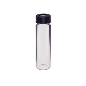 KIMBLE® Glass Sample Vials with PTFE-Silicone Septa & Open-Top PP Caps