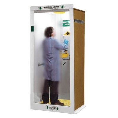 Emergency Shower Decontamination Booth