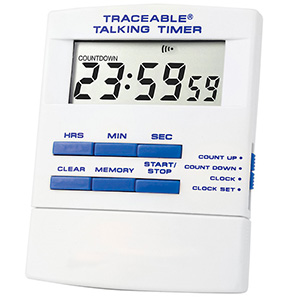 Traceable® Talking Timer
